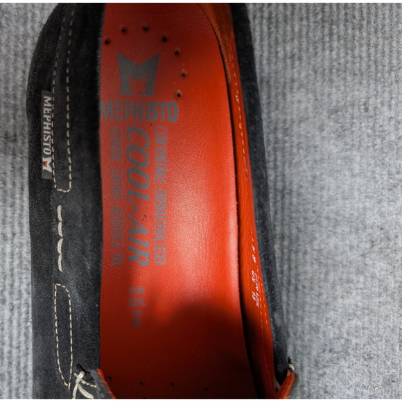 Mephisto Loafers Men 13 Cool Air Leather Suede Old Money Preppy Timeless Moc Toe main image 6